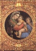 RAFFAELLO Sanzio The virgin mary in the chair oil painting